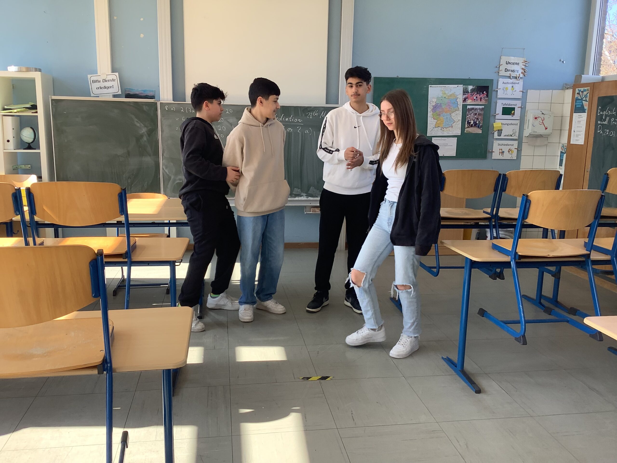 Gemeinsam stark – Schulsozialarbeit in der Klasse 8c