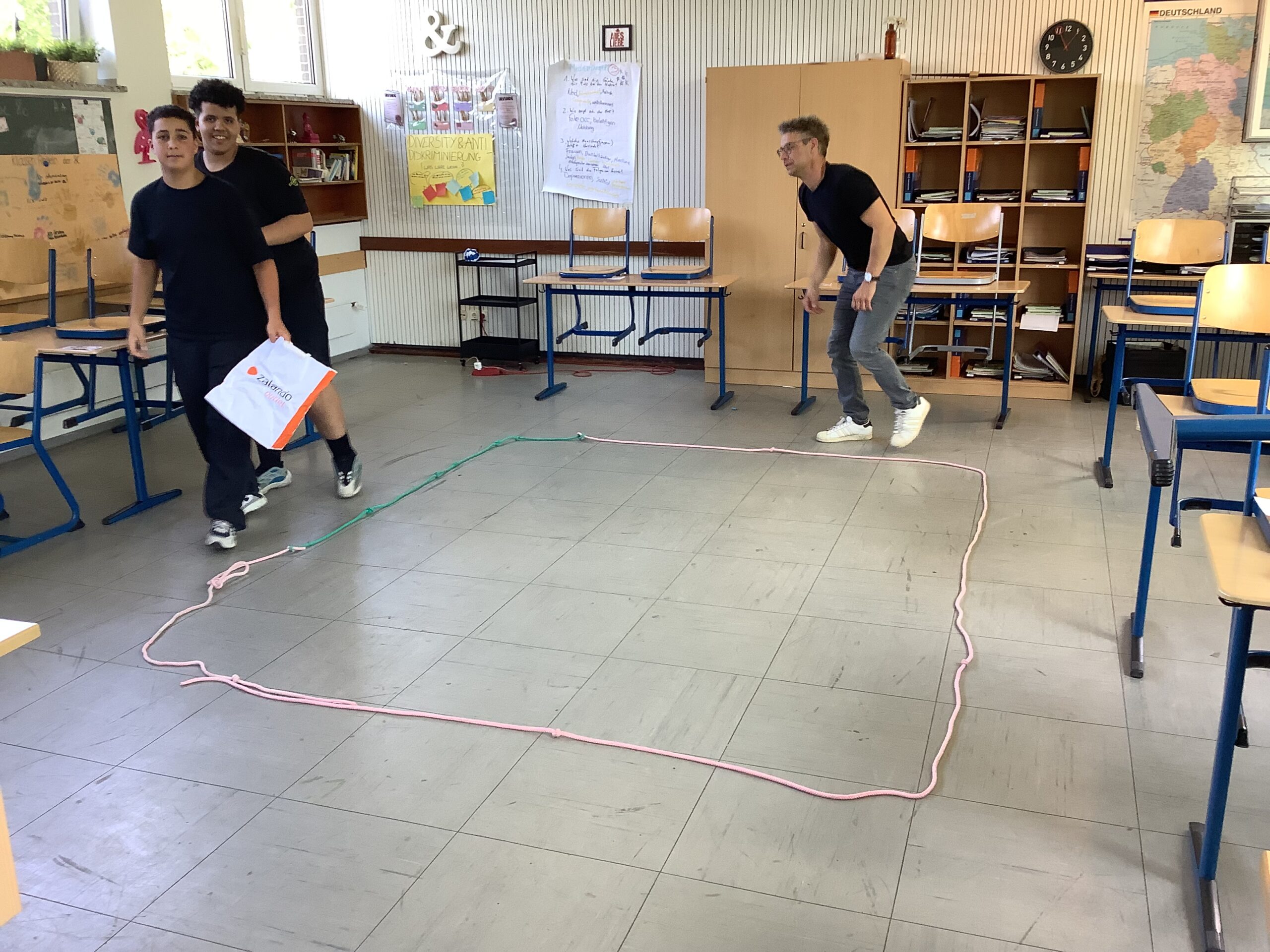 Gemeinsam stark – Schulsozialarbeit in der Klasse 8c